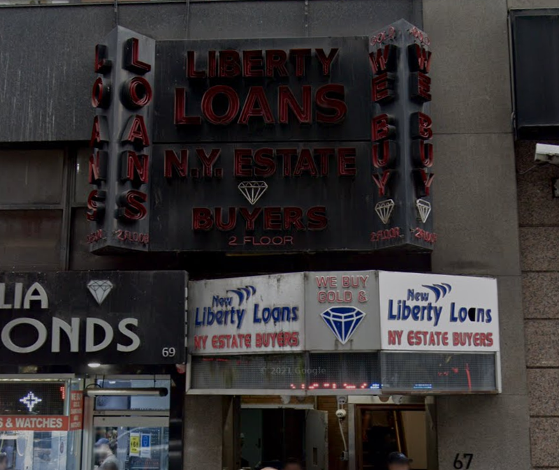 New Liberty Loans, the pawnshop that prosecutors say served as the headquarters for a large retail theft ring.