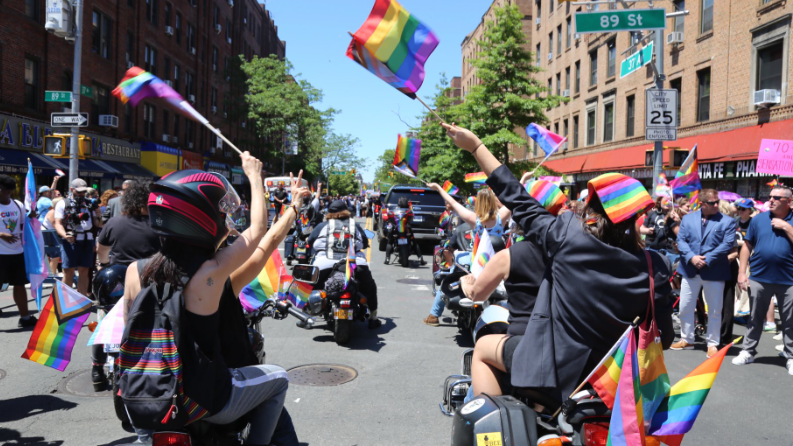 PICS: Queens Pride Parade returns after two-year pandemic hiatus