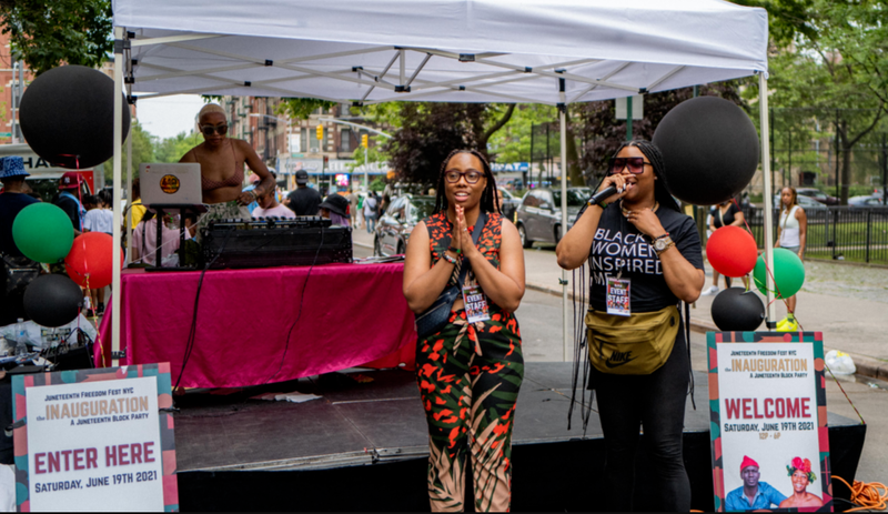 A shot of last year's Juneteenth Freedom Fest.
