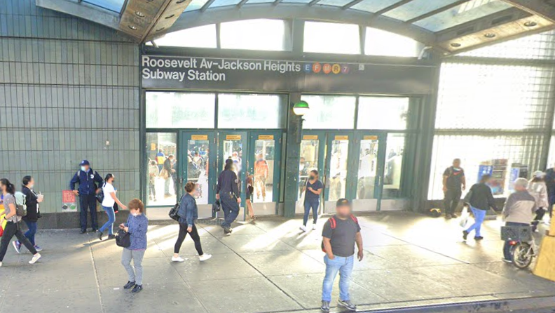 Stranger slashes man, 55, across the neck in unprovoked Queens subway attack