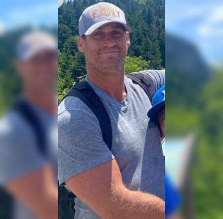 Casey Skudin, an FDNY firefighter who was killed by a fallen tree.