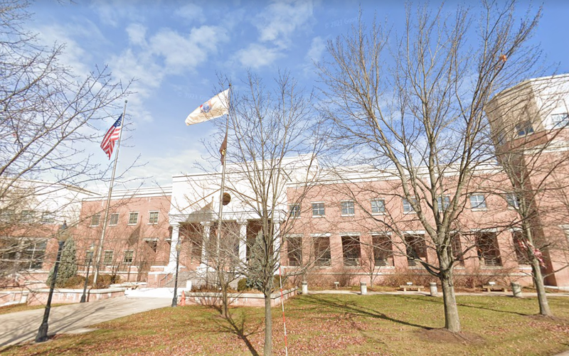 The building that houses the Hunterdon County Prosecutor's Office in Flemington.