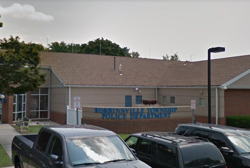 The Robbinsville Township Police Department station.