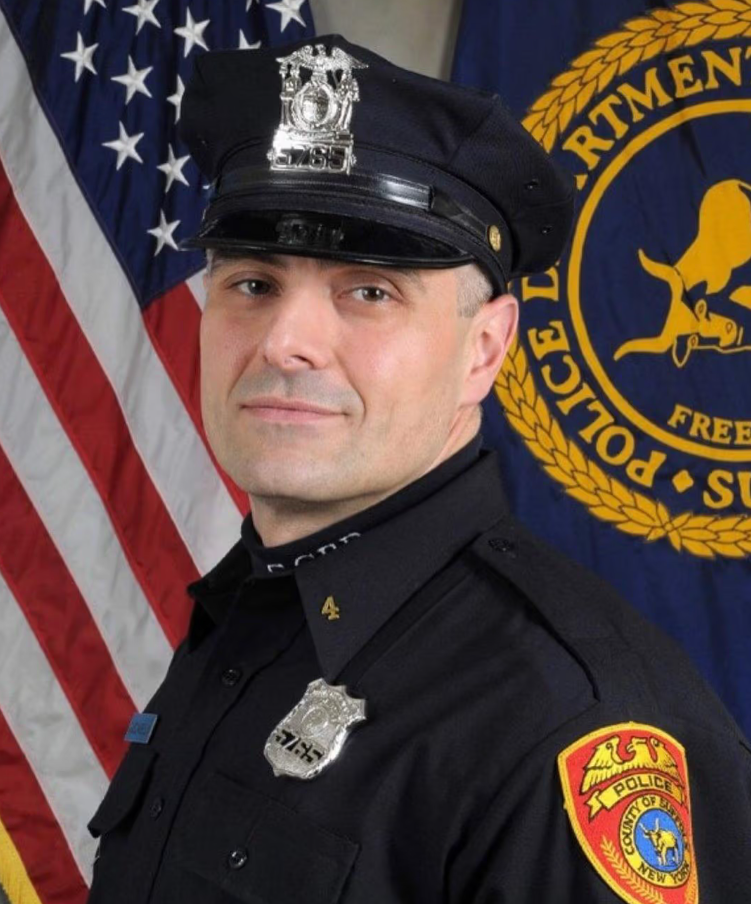 Officer David Mascarella, who was allowed to forgo an alcohol test by his fellow officers.