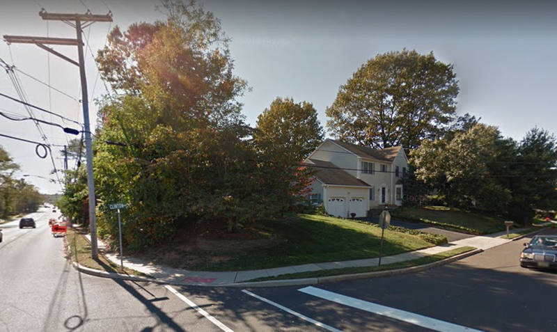 The intersection of Clinton Avenue and Wyckoff Road, where a person was electrocuted by a power line on Saturday.