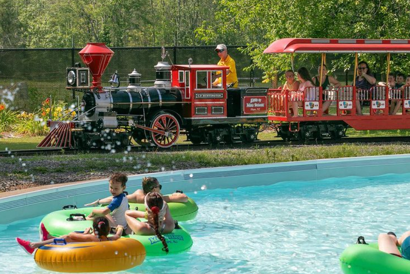 The train at Land of Make Believe.