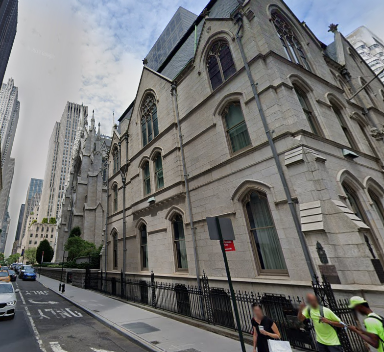 East 50th Street near Madison Avenue, where a group of scammers were shot at after winning a shell game.