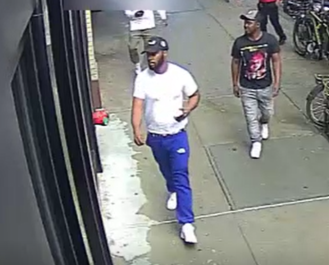 Police released security footage of the two suspects.
