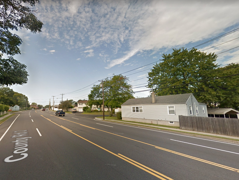 The boy was struck at Dixon Avenue and Caboto Avenue in Copiague on Saturday night