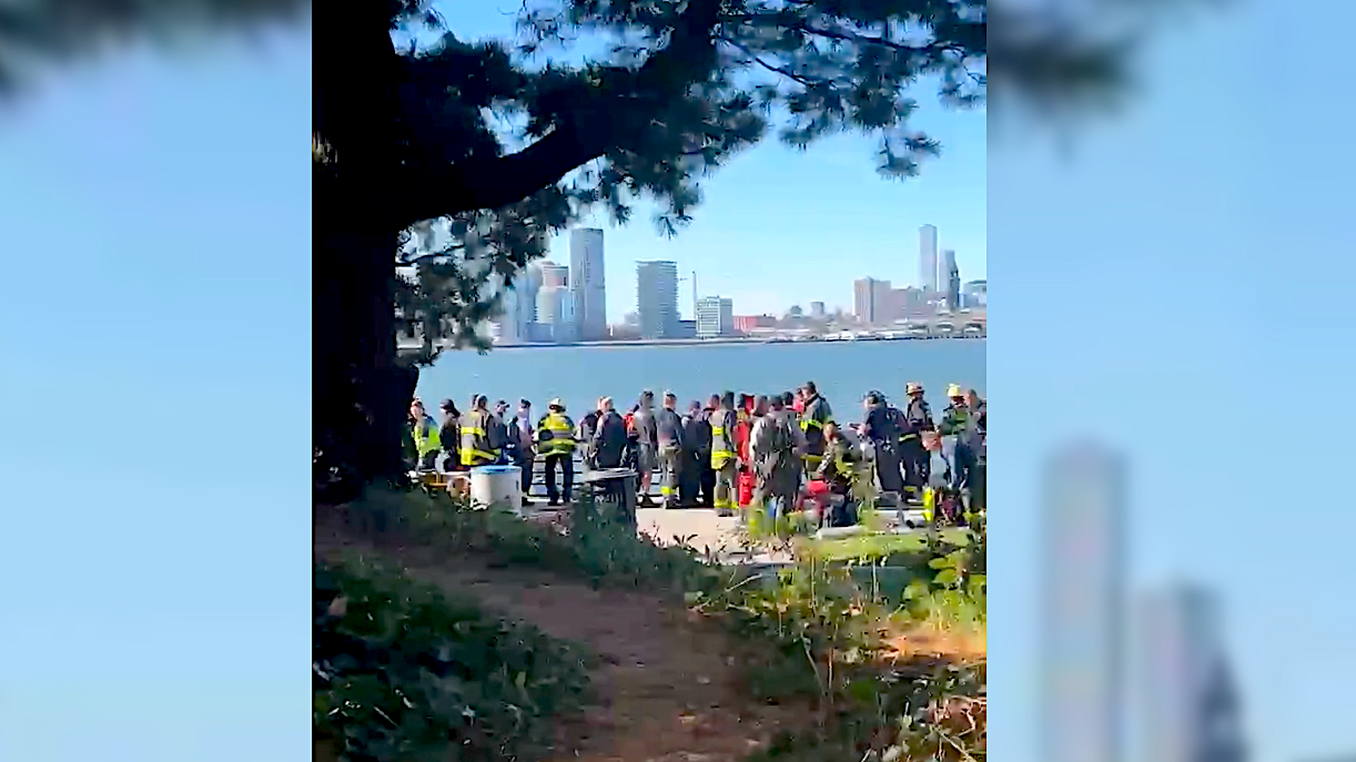Person pulled from Hudson River off Manhattan