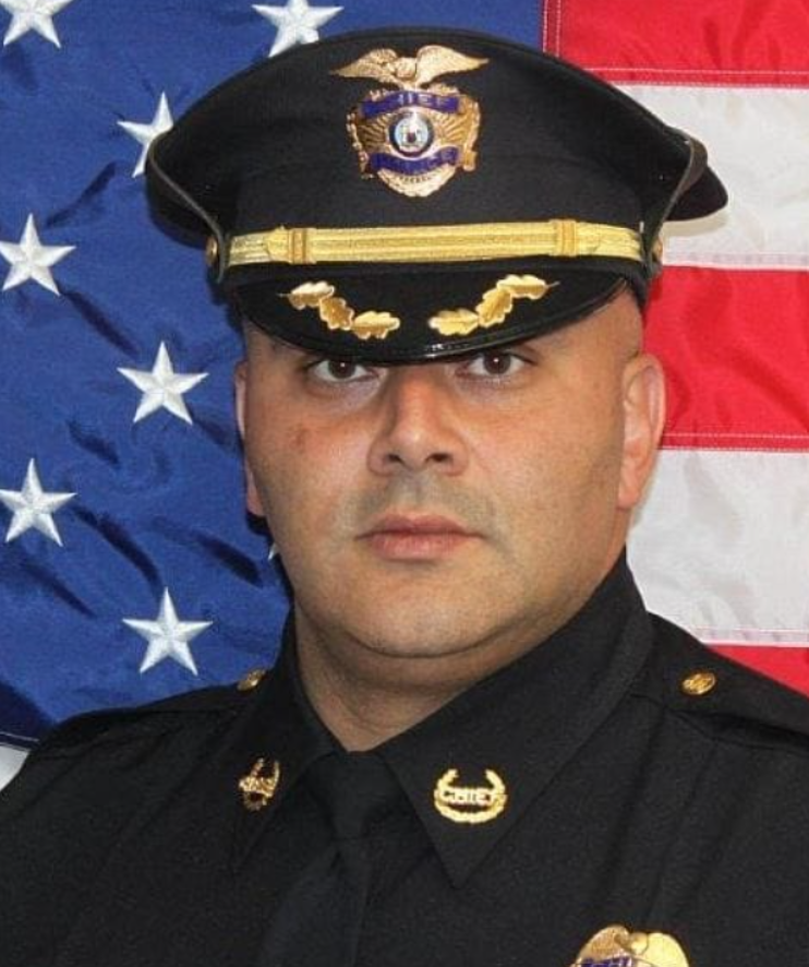 A photo of Police Chief Ahmed Naga posted on the Long Hill Township Police Department's Facebook page.