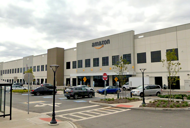 The Amazon warehouse complex on 546 Gulf Ave. in Bloomfield, SI.