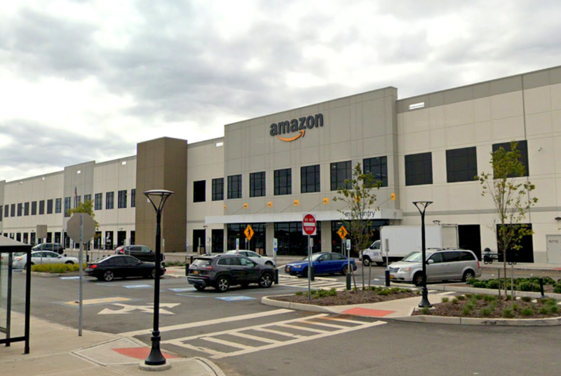 The Amazon warehouse complex on 546 Gulf Ave. in Bloomfield, SI.