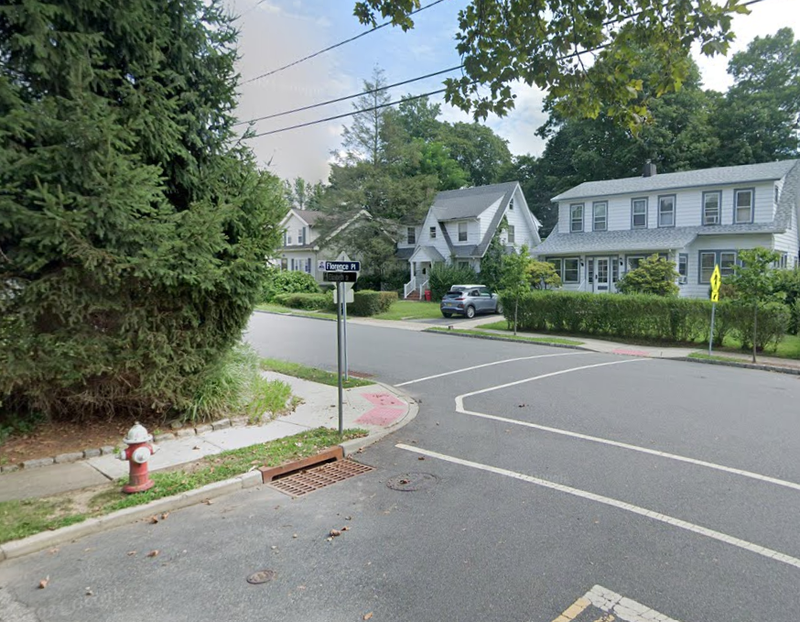 The corner of Florence Place and Elizabeth Street in Caldwell, where a neighbor called the police on a Black child without cause.