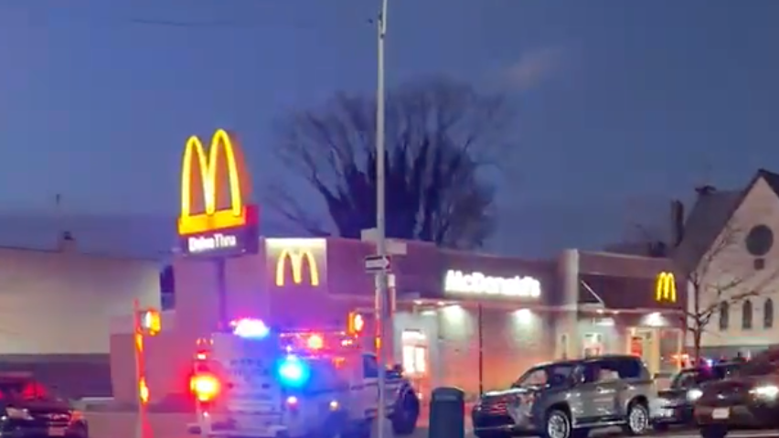 STABBING AT QUEENS MCDONALD'S: Boy, 15, hospitalized, 2 teen suspects flee