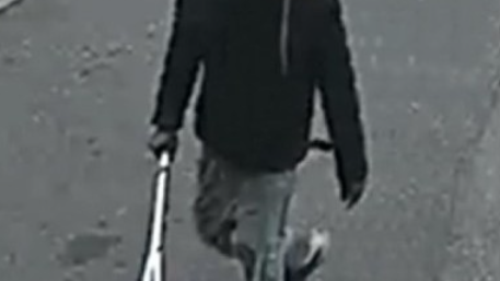 NEW VIDEO: Crutch-wielding man attacks boy, 12, on Brooklyn street