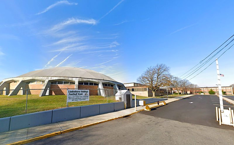 A 15-year-old boy threatened to set off an explosive at Lindenhurst High School, police said