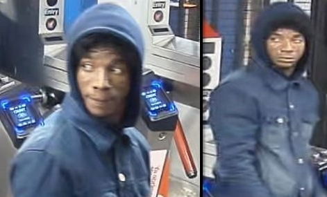Security cameras captured images of the suspect.