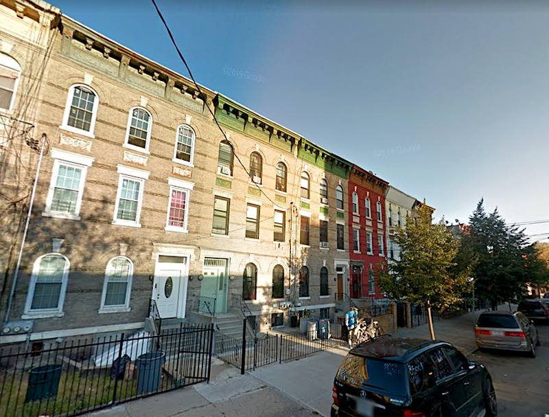 Police believe a man found burned at his home on Wyona Street in East New York was killed