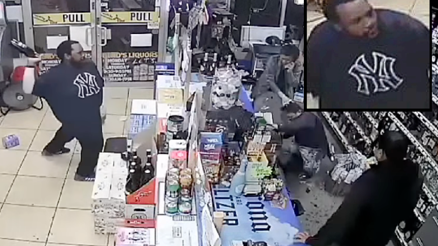 VIDEO: Man hurls wine bottles at NJ liquor store workers who didn't give him discount