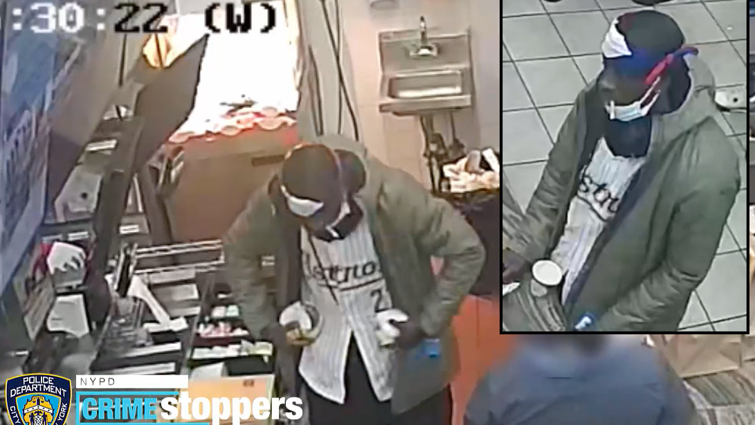 VIDEO: Bronx thief steals McNuggets, cheeseburgers at knifepoint