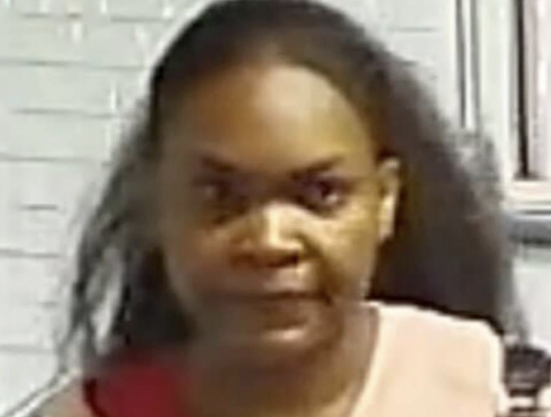 Charmaine Crossman, 42, surrendered to police after she allegedly stabbed her roommate at a Manhattan shelter Friday.