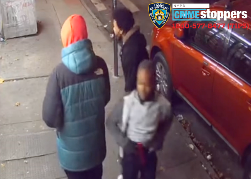 A 12-year-old boy was robbed at gunpoint outside a bodega, police said