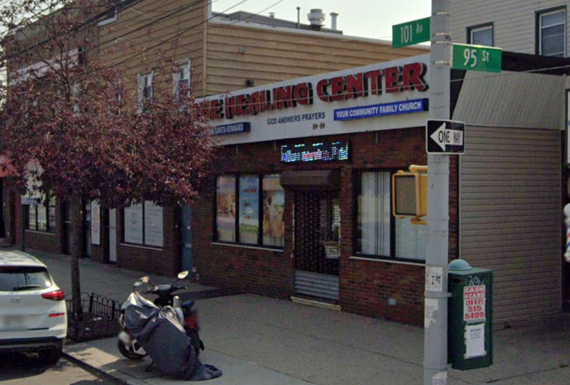 The Healing Center Church in Ozone Park where many of Ramkishun's victims attend.