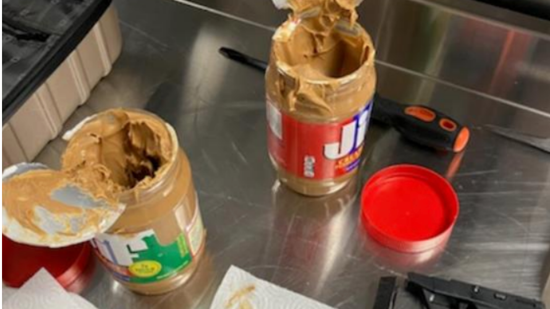 'NOTHING SMOOTH': Man at JFK Airport tried to hide gun parts in jars of Jif peanut butter