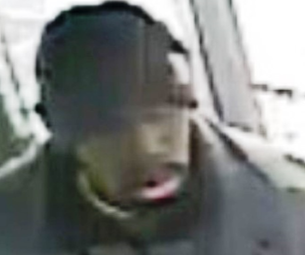 Security cameras captured images of the suspect.
