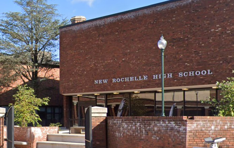 New Rochelle High School in Westchester County.