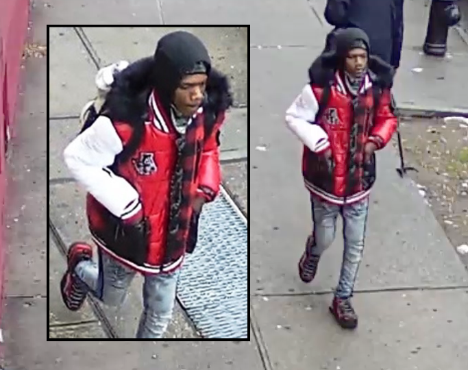 Police released images Friday of a suspect in the Jan. 6 robbery in Fordham Manor