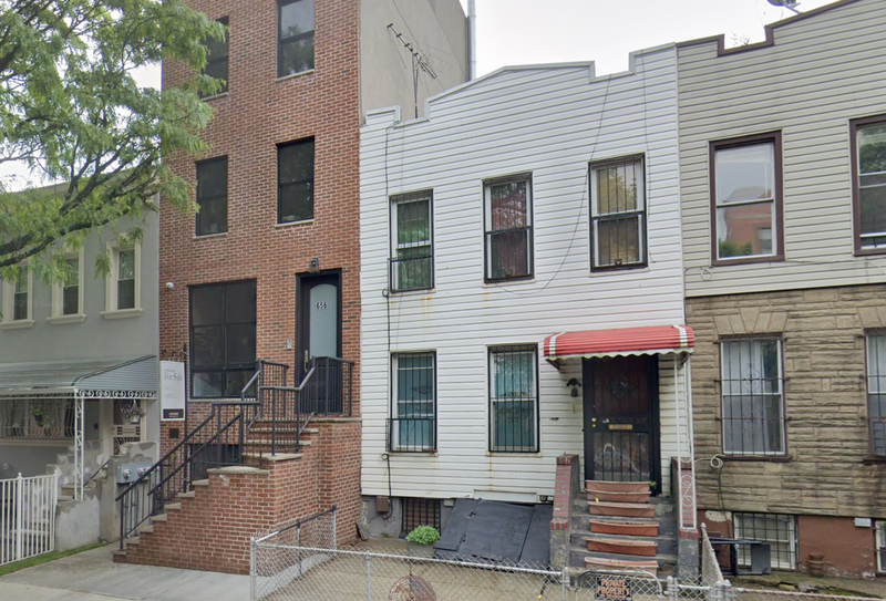 The Chauncey Street home in Bushwick, Brooklyn.