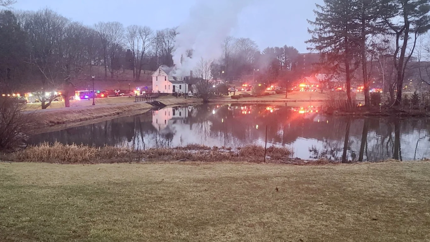 Fire damages University of Connecticut's oldest building