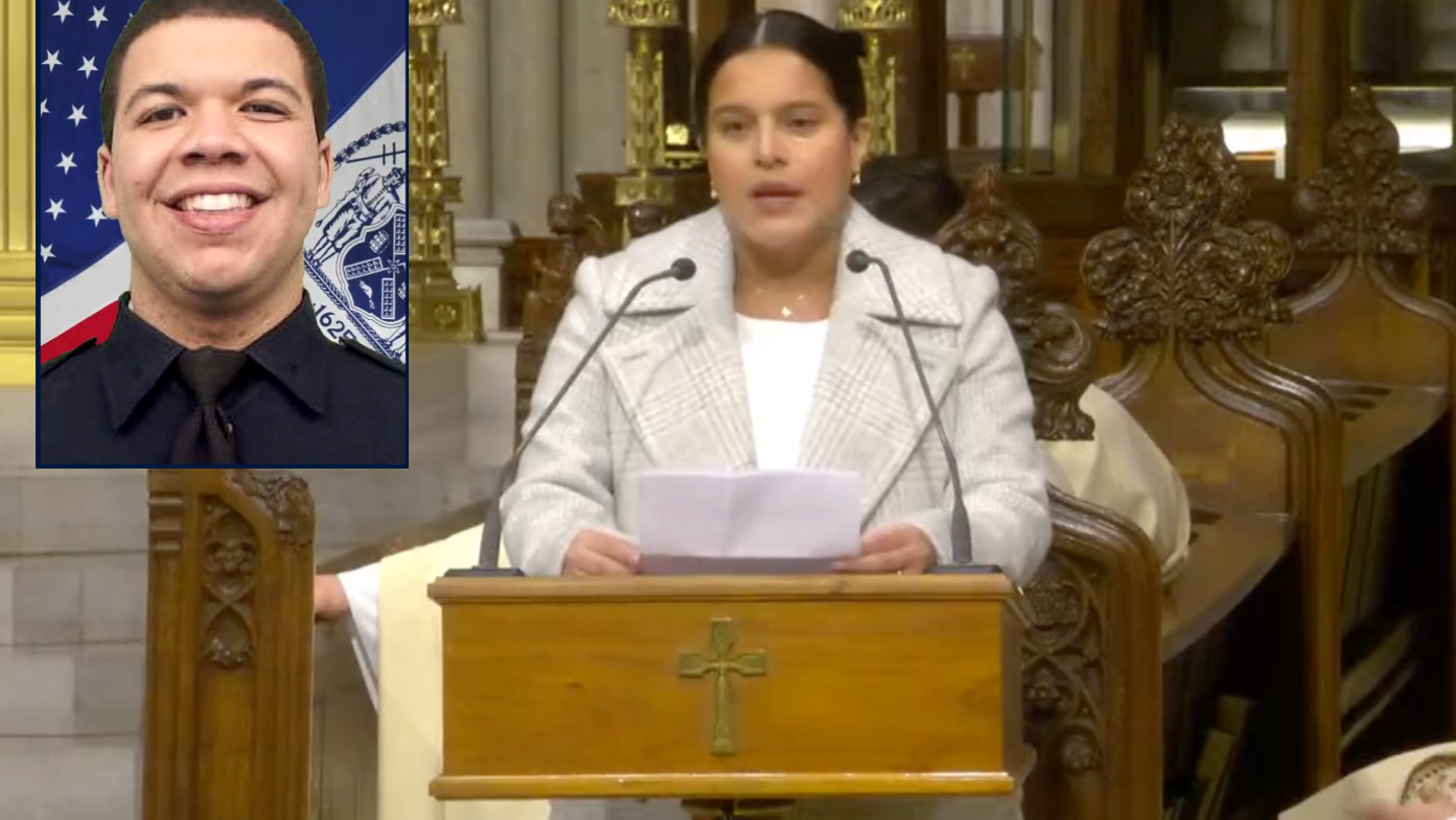 Widow of slain NYPD officer expecting their 'miracle' baby this spring