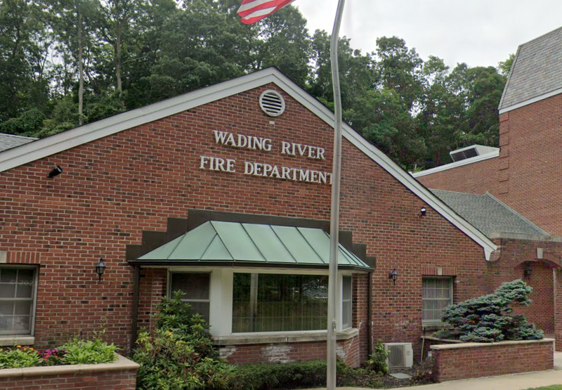The Wading River Fire Department fire station
