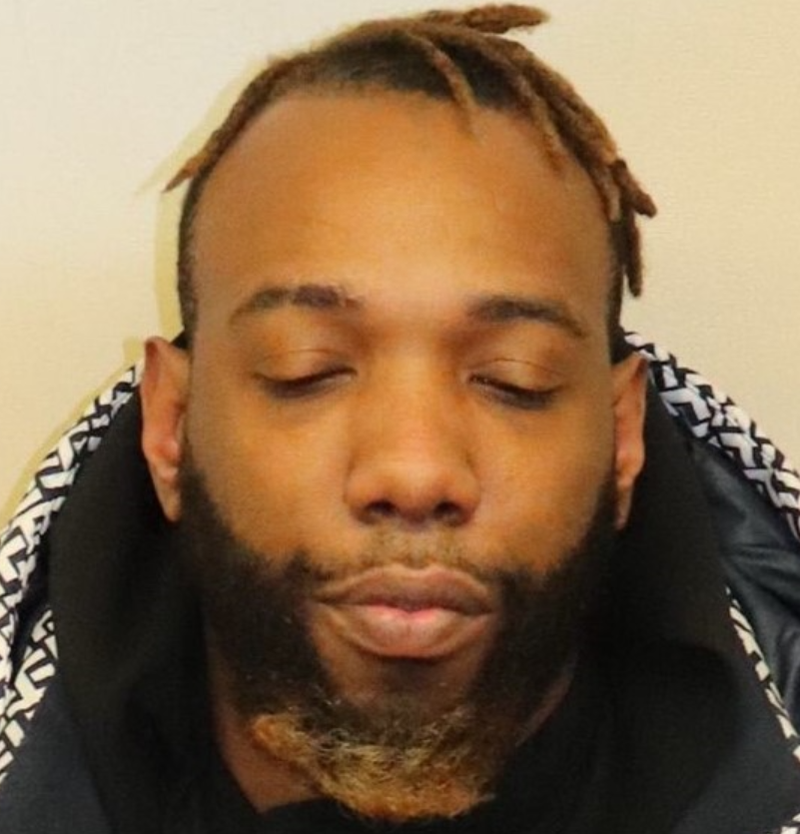 A mugshot of the suspect police distributed before arresting Codrington.