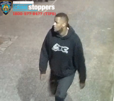 The NYPD released a security camera image of the suspect.