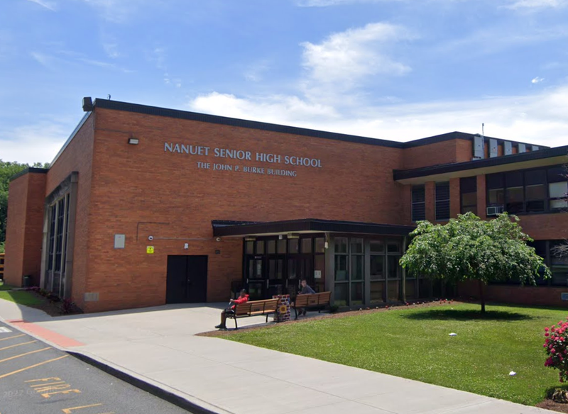 Nanuet High School in Rockland County.
