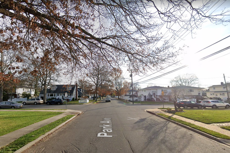 The general area at Sherman and Park avenues in North Merrick where a man firebombed an SUV on Sunday morning