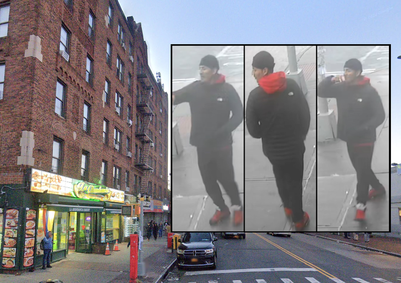 Police released images Tuesday of the suspect, who is wanted in three robberies in North Corona, including one at Junction Boulevard and 37th Avenue on Jan. 14, 2023