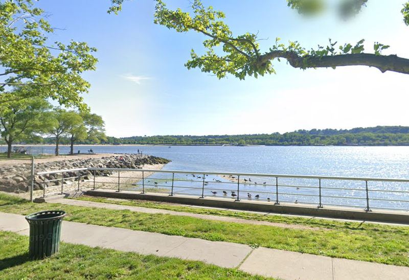 A view of Hempstead Bay across from North Hempstead Bar Beach.
