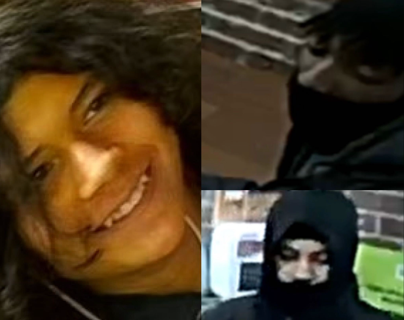 Three of the four thieves wanted in the Feb. 2 armed robbery in Manhattan. 