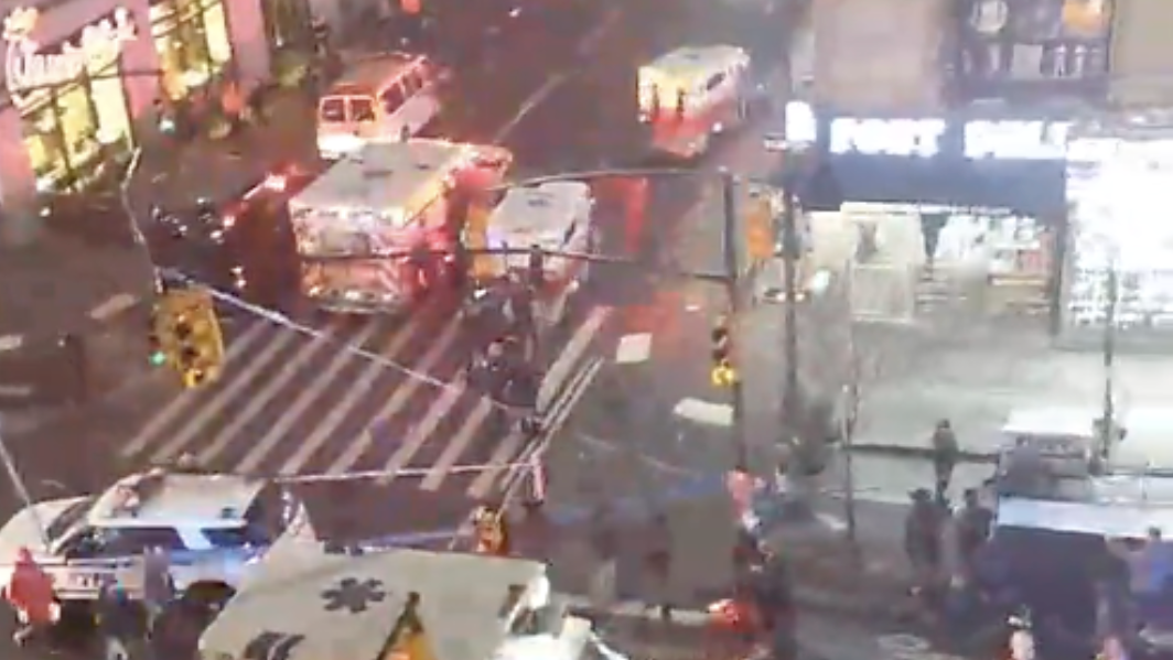 TIMES SQUARE & LOWER EAST SIDE SHOOTINGS: 2 shot in separate attacks hours apart