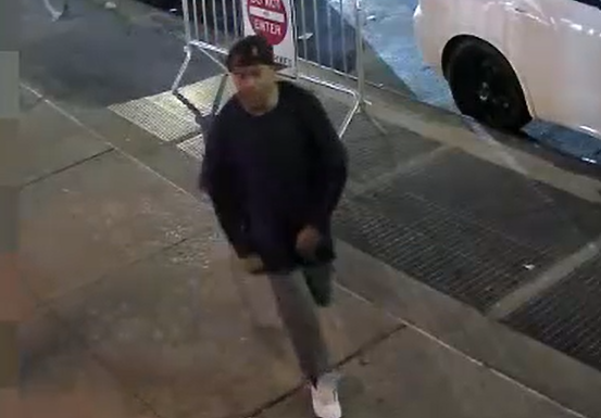 Security cameras captured footage of the attacker.