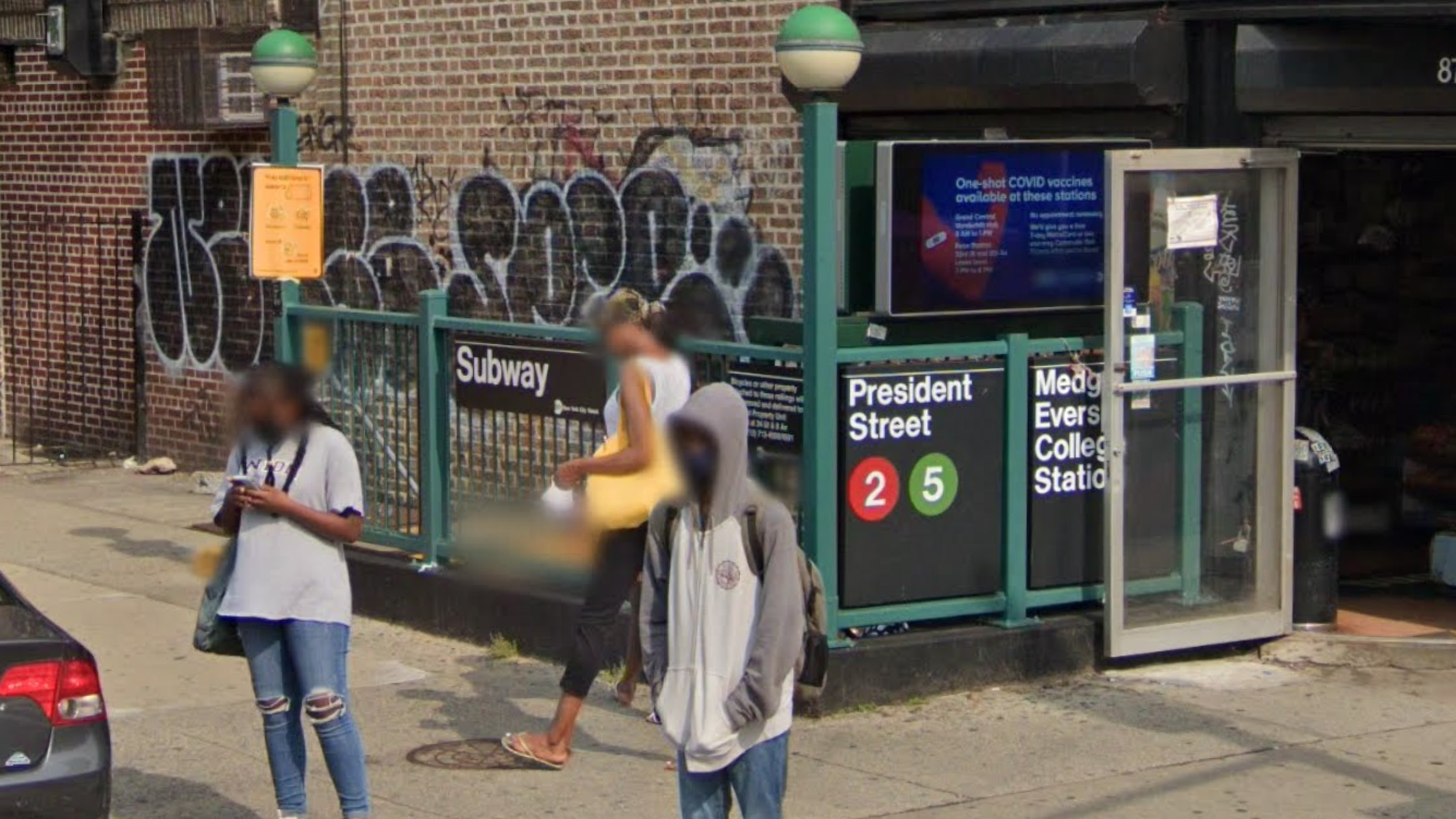 Man, 66, shoved onto Brooklyn subway tracks; suspect at large