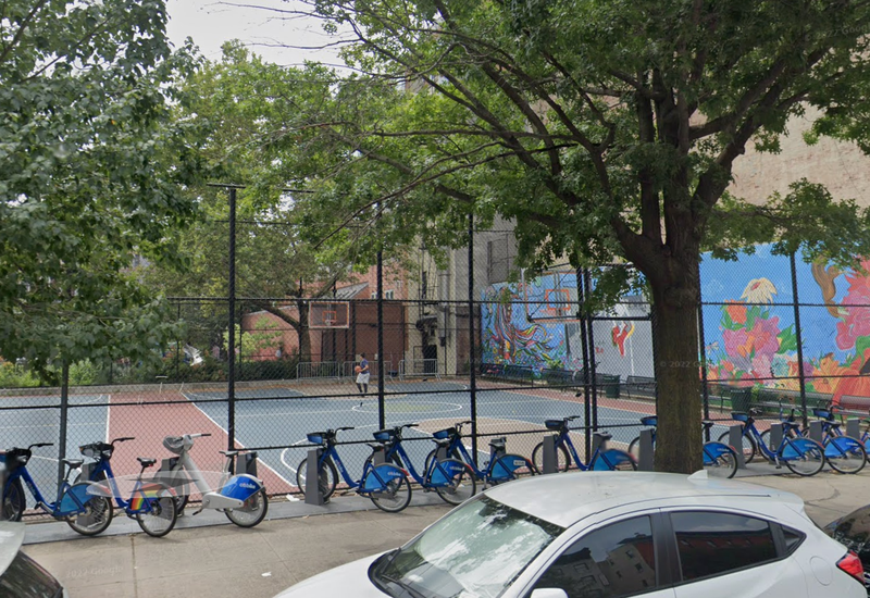 The White Playground on East 106th Street near Lexington Avenue.