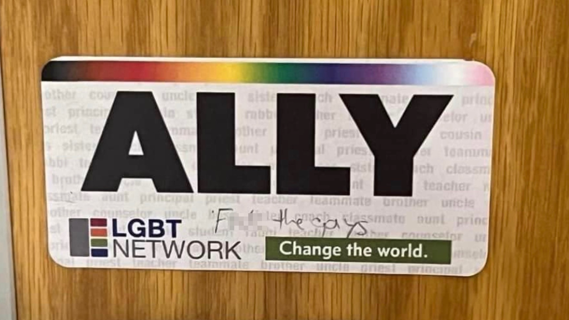 Anti-LGBTQ graffiti found in LI school that banned queer book, Pride flags