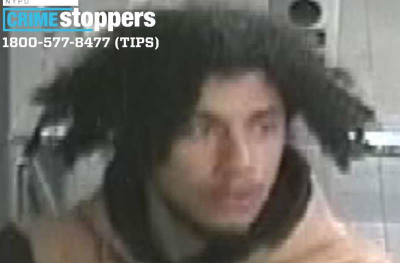Police released a photo of a man wanted for vandalizing a "Mitzvah Tank."