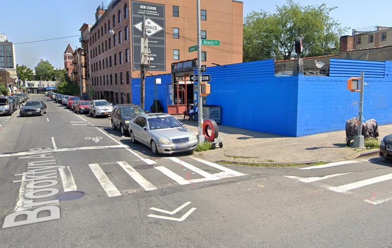Two people have been hospitalized after an accident at Atlantic and Brooklyn avenues Thursday.
